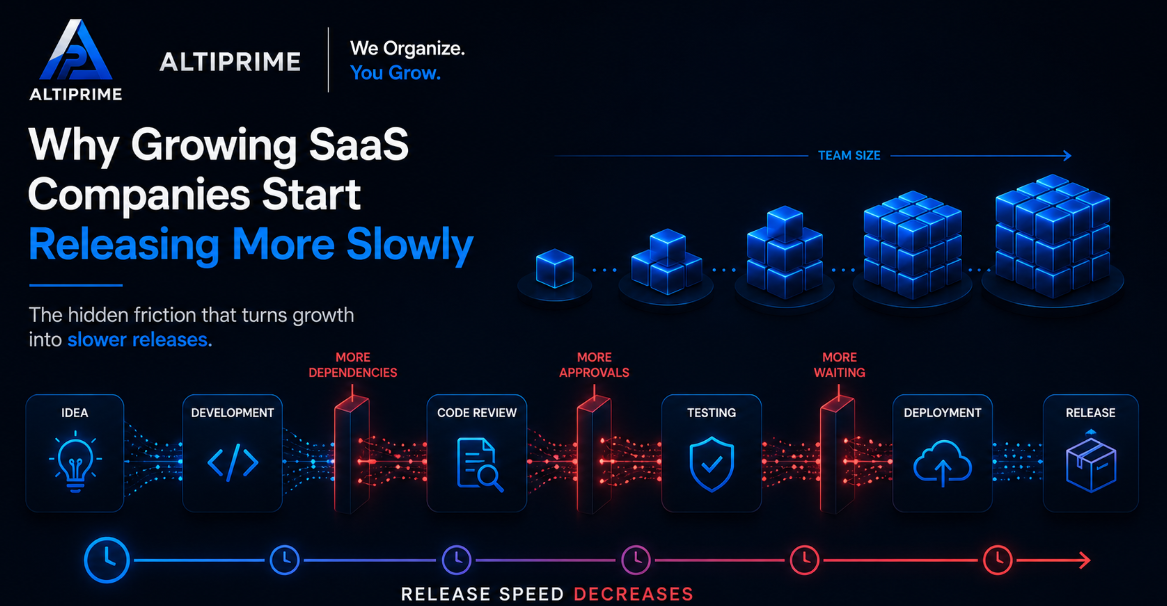 Why Growing SaaS Companies Start Releasing More Slowly